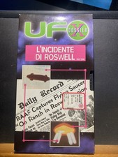 [VHS] UFO DOSSIER X 21 L'Incidente di Roswell 1 Messico 1947 FABBRI Editori 1997