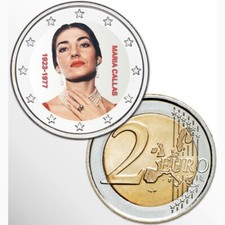 2 EURO - MARIA CALLAS - SUBITO