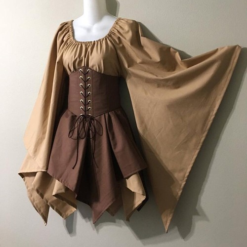 Costume medievale elfo vestito