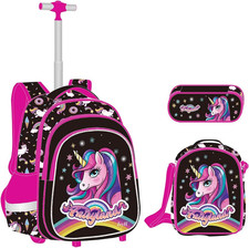 Unicorno Zaino Trolley Ragazze