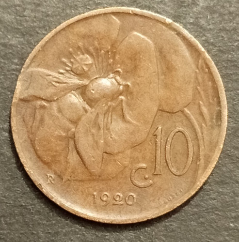 Centesimi lire ape 1920 bb - centesimi,