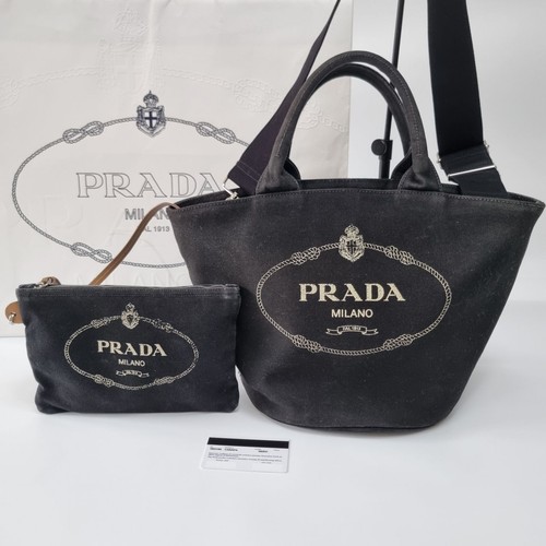 Prada sac fourre tout toile - prada, fourre-tout