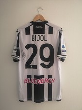 MAGLIA UDINESE 2022/2023 JAKA BIJOL NO MATCH WORN #29 MACRON SERIE A AUTOGRAPH