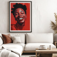 Arte afrocentrica, donna nera