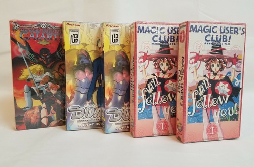 Anime vhs lot - lot, survivor