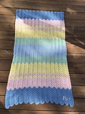 Coperta culla vintage fatta a