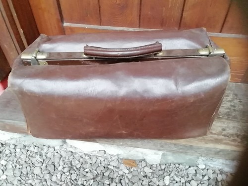 Valigia pelle vintage epoca - pelle, d'epoca