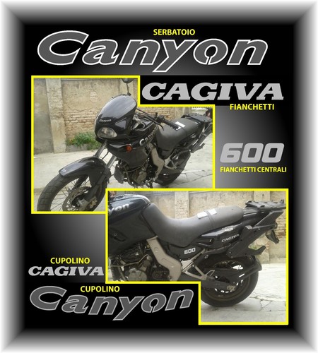 Adesivi cagiva canyon 600 - adesivi,