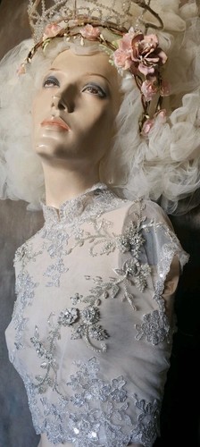 Top sposa vintage designer - top,