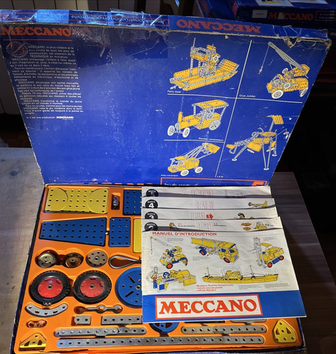 Boite meccano zingué 5 - meccano, n°5
