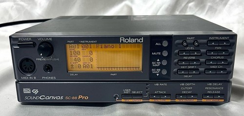 Roland 88pro sc88 pro sound - roland,