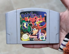 Banjo Kazooie Nintendo 64 N64 PAL gioco videogioco no snes nes sega xbox switch