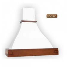 Cappa parete cortina 60cm - cappa,