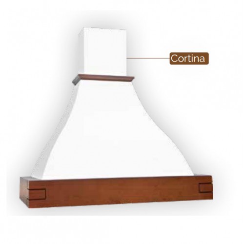 Cappa parete cortina - parete, da