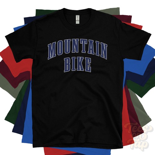 Maglietta mountain bike logo - mountain,
