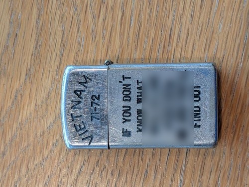 Zippo vietnam accendino - zippo, 71-72