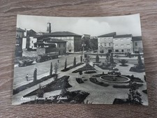 Cartolina CECINA Livorno PIAZZA DELLA LIBERTÀ - VG 1957 FG B/N