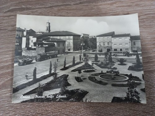 Cartolina cecina livorno - cecina,