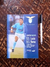 LAZIO MATCH PROGRAM LAZIO ROMA 5 FEBBRAIO 2003 MAGLIA CALCIO 
