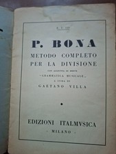 P. BONA METODO COMPLETO PER LA