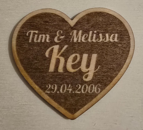 Cuori legno personalizzati - cuori,