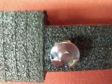 Pulsante elettrico d'epoca (2 contatti) per cruscotto auto. 