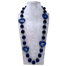 Collana lunga velluto - di,