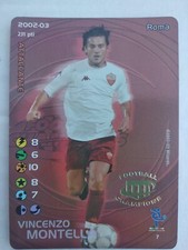 VINCENZO MONTELLA  PROMO  FOIL# 7  FOOTBALL CHAMPIONS 2002-03 ROMA