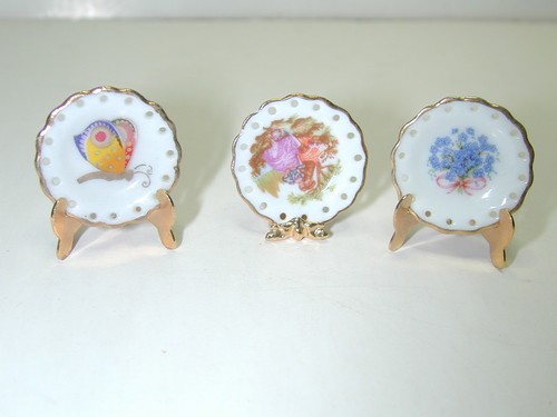 Reutter miniatures piatti da - piatti,