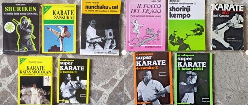 Lotto libri karate arti - lotto,