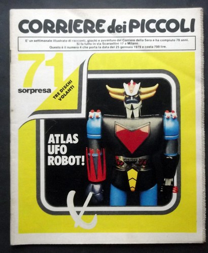 Jumbo goldrake atlas ufo - ufo, robot
