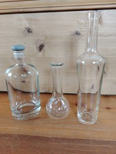 Lotto Bottiglie Vetro Vintage 