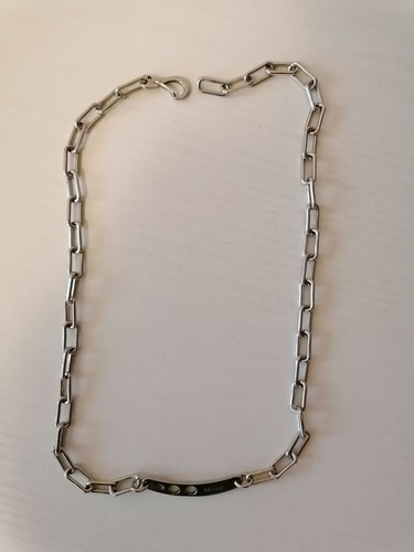 Collana catena uomo acciaio