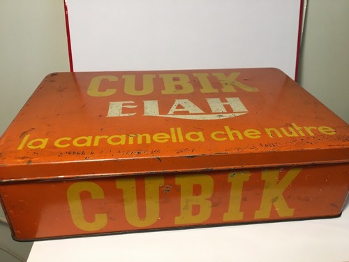 Scatola latta cubik - cubik, elah