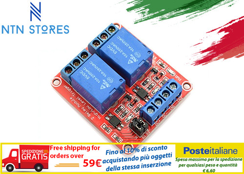Relè relay modulo 10a 2 - relay,