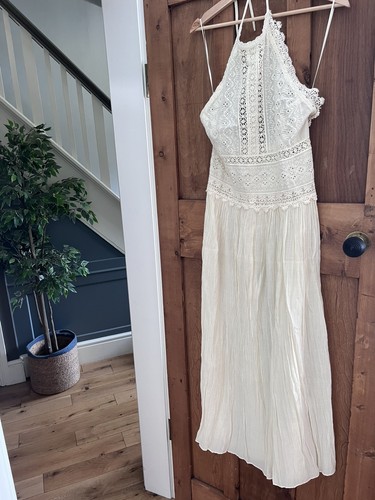 Abito midi zara panna - abito,