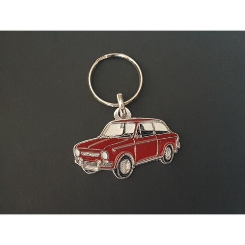 Portachiavi profilo fiat 850 - portachiavi, e