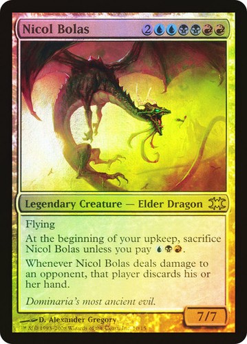 Foil nicol bolas from the - foil,