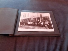 WW2 RSI STRAGE STAZIONE GALLARATE  ALBUM FOTO FUNERALE VITTIMA CORTEO FUNEBRE
