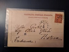 CP da Massaua Eritrea a Pistoia 1901