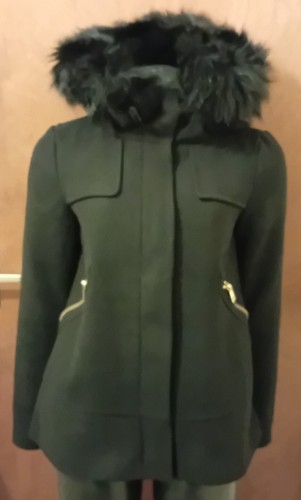 Cappotto donna nero zara basic - cappotto,