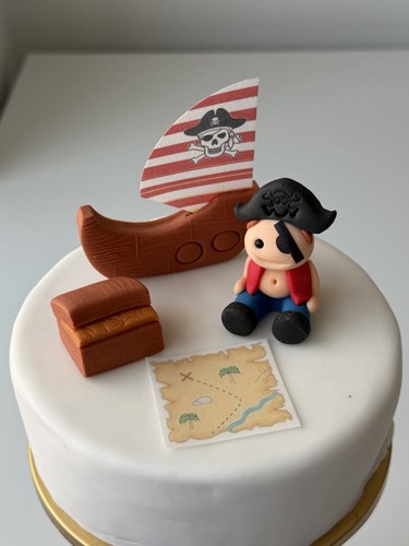 Set cake topper pirata - cake,