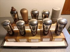 Lotto di 10 valvole vintage anni 30