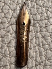 Pennino Warranted #4 l4k Gold Nib-FLEXIBLE  Oro Fountain