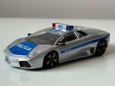 Modellino auto polizia italiana/polacca Lamborghini Reventon metallo pressofuso giocattolo 1:43