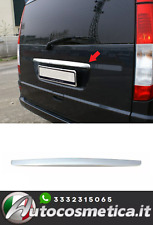 Barra bagagliaio posteriore per Mercedes Viano W639 2003-2014 acciaio cromato-