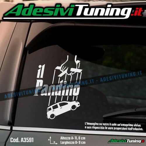 Adesivo pandino con - pandino, (con