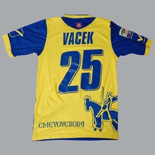 CHIEVO VERONA GIVOVA MAGLIA VACEK HOME WORN JERSEY SHIRT 2011-2012