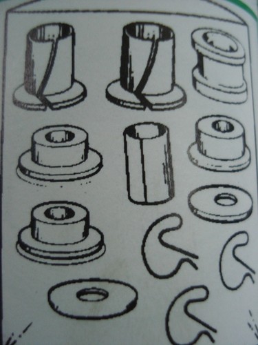 Kit serie boccole leveraggio - serie,