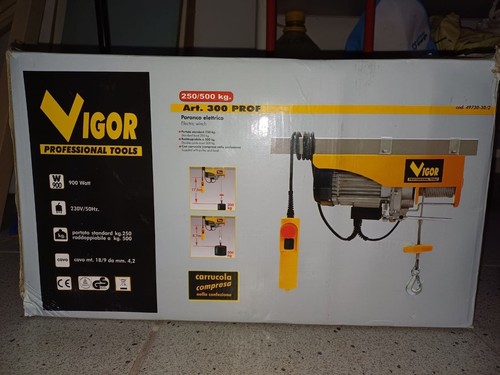 Paranco elettrico 250 500 - elettrico, +